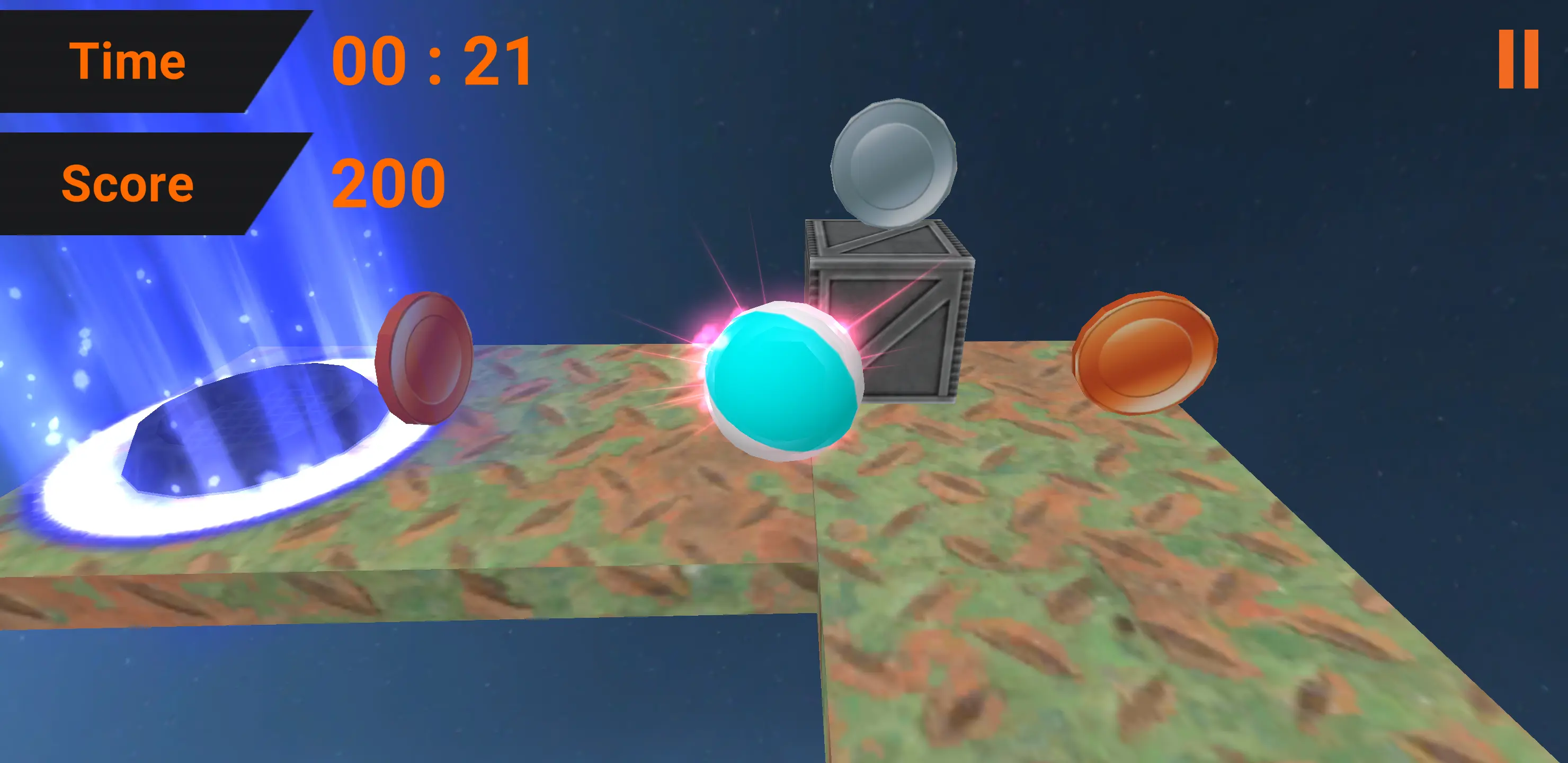 Screenshot of Roll-Ball the game